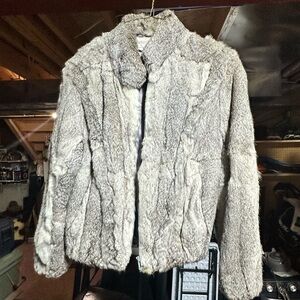 Women's Fur Jacket - Gray